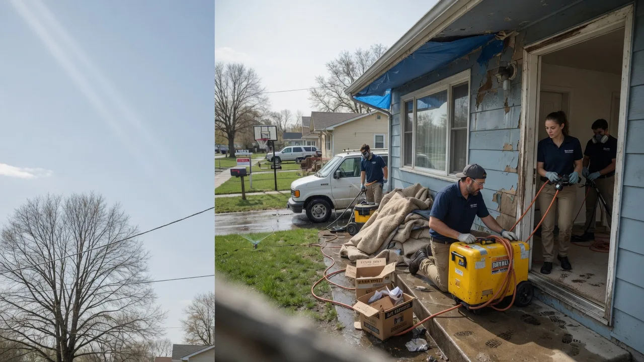 Basement Flood Cleanup in Vermillion, SD near me